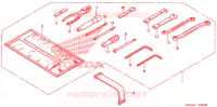 OUTIL pour Honda GL 1800 GOLD WING ABS NAVI de 2009