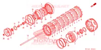 EMBRAYAGE pour Honda GL 1800 GOLD WING ABS NAVI de 2010