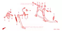 BEQUILLE pour Honda GL 1800 GOLD WING ABS de 2003