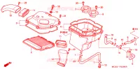 FILTRE A AIR pour Honda GL 1800 GOLD WING ABS de 2003