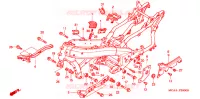 CADRE pour Honda GL 1800 GOLD WING ABS de 2004