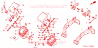 CONDUIT D'AIR pour Honda GL 1800 GOLD WING ABS de 2004