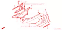 COUVERCLES LATERAUX pour Honda GL 1800 GOLD WING ABS de 2004