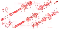 BOITE DE VITESSES pour Honda GL 1800 GOLD WING ABS de 2004