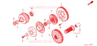 TRANSMISSION PRIMAIRE pour Honda GL 1800 GOLD WING ABS de 2004