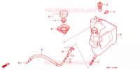 RESERVOIR D'HUILE pour Honda LEAD 50 de 1992