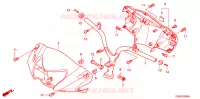 GUIDON   CARENAGE pour Honda LEAD 110 EX de 2008