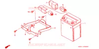 BATTERIE pour Honda 50 GYRO CANOPY de 2006
