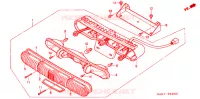 FEUX ARRIERE pour Honda 50 GYRO CANOPY de 2006