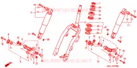 FOURCHE pour Honda 50 GYRO CANOPY de 2006