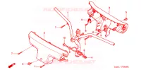 GUIDON   CARENAGE pour Honda 50 GYRO CANOPY de 2006