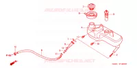 RESERVOIR D'HUILE pour Honda 50 GYRO CANOPY de 2006