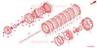 EMBRAYAGE pour Honda GL 1800 GOLD WING ABS STRIPED de 2017