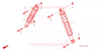 AMORTISSEUR AVANT pour Honda FOURTRAX 650 RINCON de 2005