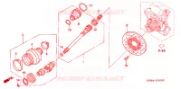 CARDAN pour Honda FOURTRAX 650 RINCON de 2005