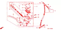 MAITRE CYLINDRE DE FREIN AVANT pour Honda VLX SHADOW 600 de 1993