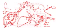 COMMODO   LEVIER   CABLE pour Honda SHADOW VT 750 SPIRIT D de 2001