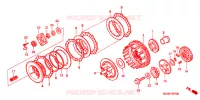 EMBRAYAGE pour Honda SHADOW VT 750 SPIRIT D de 2001