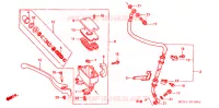 MAITRE CYLINDRE DE FREIN AVANT pour Honda SHADOW VT 750 SPIRIT D de 2006