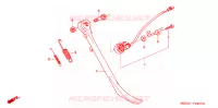 BEQUILLE LATERALE pour Honda VTX 1300 C de 2004