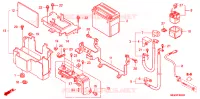 BATTERIE pour Honda VTX 1300 C de 2006