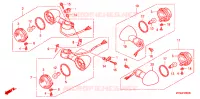 CLIGNOTANT pour Honda VTX 1300 C de 2006