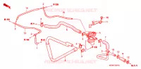 COMMANDE INJECTION D'AIR SOUPAPE pour Honda VTX 1300 C de 2006