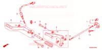 PEDALE pour Honda VTX 1300 C de 2006