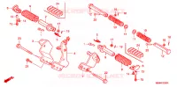 REPOSE PIED pour Honda VTX 1300 C de 2006
