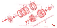 EMBRAYAGE pour Honda VTX 1800 S2 Black crankcase, Black radiator de 2006