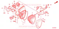 FILTRE A AIR pour Honda VTX 1800 S2 Black crankcase, Black radiator de 2006