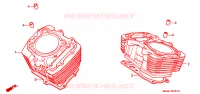 CYLINDRE pour Honda VT 1100 SHADOW de 1996