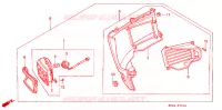 CARENAGE LATERAL D pour Honda GL 1500 GOLD WING INTERSTATE de 1992