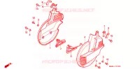 CACHES DISQUES pour Honda GL 1500 GOLD WING SE de 1996