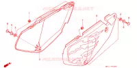 COUVERCLES LATERAUX pour Honda AFRICA TWIN 750 TYPE 2 de 2000