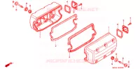COUVRE CULASSE pour Honda VALKYRIE 1500 F6C TOURER de 1999