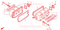 COUVRE CULASSE pour Honda GL 1500 GOLD WING SE de 1990