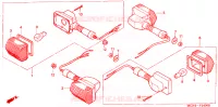 CLIGNOTANT pour Honda CB 750 NIGHTHAWK de 2001