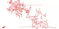 COUVERCLE GAUCHE pour Honda CB 750 NIGHTHAWK de 2001