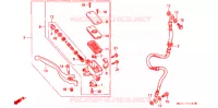 MAITRE CYLINDRE DE FREIN AVANT pour Honda CB 750 NIGHTHAWK de 1992