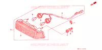 FEU ARRIERE pour Honda CB 750 NIGHTHAWK de 1997