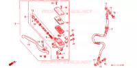 MAITRE CYLINDRE DE FREIN AVANT pour Honda CB 750 NIGHTHAWK de 1997