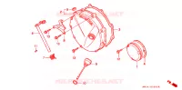 CARTER D'EMBRAYAGE pour Honda CB 750 NIGHTHAWK de 1999