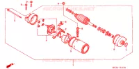 DEMARREUR pour Honda CB 900 F 919 de 2004