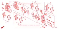 ETRIER DE FREIN AVANT pour Honda CBR 600 F4 de 2001