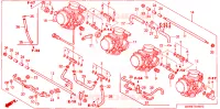 CARBURATEUR pour Honda CBR 600 F4 de 2000