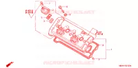 COUVRE CULASSE pour Honda CBR 600 F4 de 2000