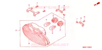 FEU ARRIERE pour Honda CBR 600 F4 de 2000