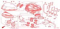 FILTRE A AIR pour Honda CBR 600 F4 de 2000