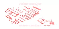 OUTIL pour Honda CBR 600 F4 de 2000